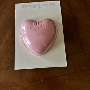 Target Bullseye Pink Heart Wireless Mouse Valentine 2024